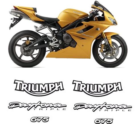 Zen Graphics Triumph Daytona 675 2005 2006 Replacement Decals