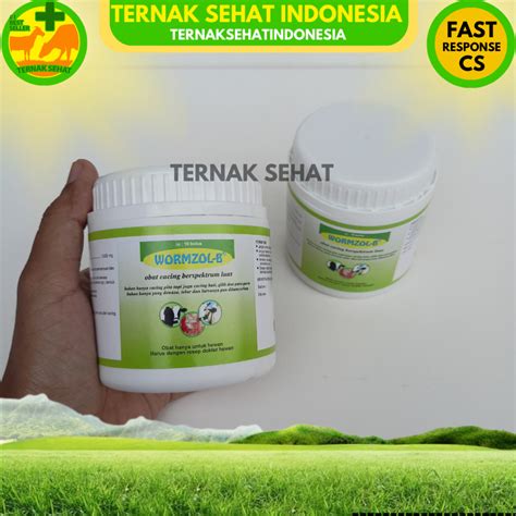 Jual WORMZOL B 10 BOLUS POT Obat Cacing Cacingan Sapi Kerbau Kuda