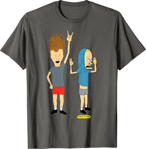 Amazon Beavis And Butthead Rock Out Cornholio Graphic T Shirt