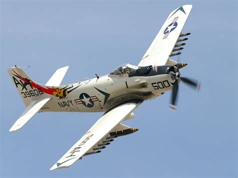 Snafu Blast From The Past A 1d Skyraiderthe Plane The Usaf Is