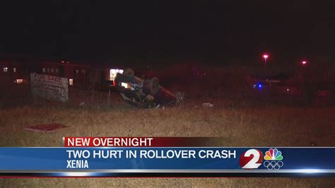 2 Hospitalized After Rollover Crash In Xenia Youtube