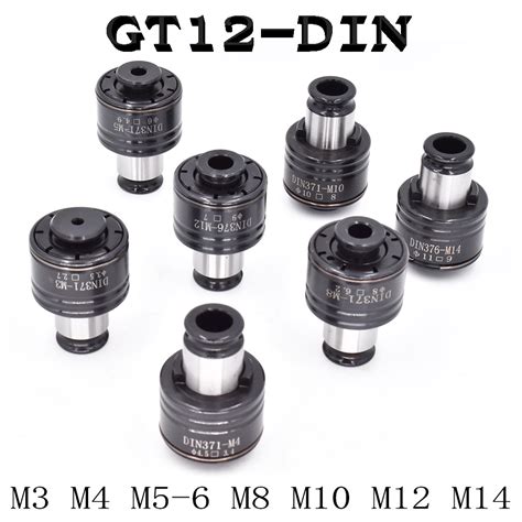 Din Standard G03 Taps Collets Tapping Chuck Gt12 M3 M4 M5 M8 M10 M12