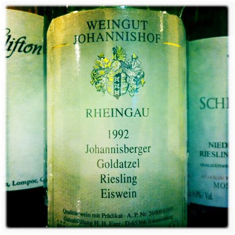 Weingut Johannishof H H Eser Johannisberger Goldatzel Riesling