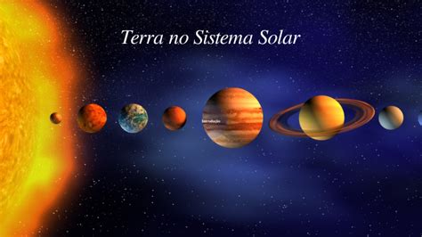 Terra No Sistema Solar By Mr Rocha