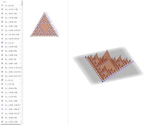 Sierpinski Triangle 3d Geogebra