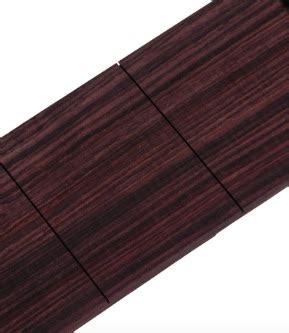 Slotted Indian Rosewood Guitar Fingerboard Blank 25 5 Scale Length