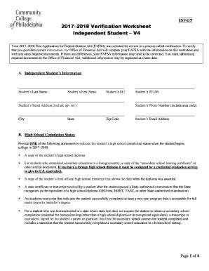 Fillable Online Ccp Independent Verification Worksheet V