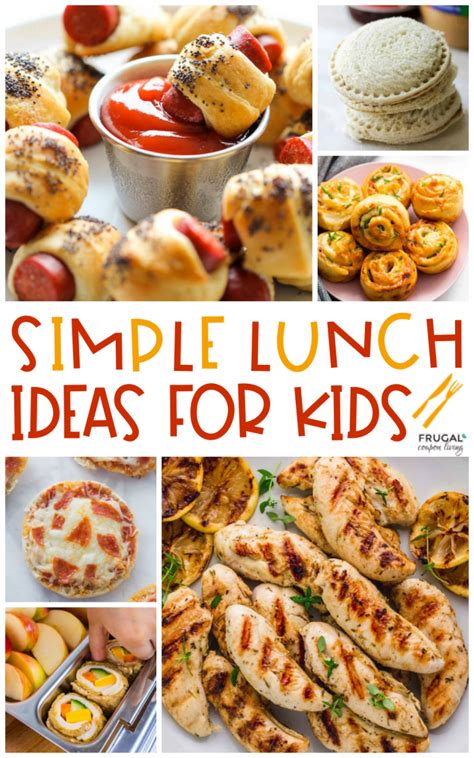 Simple Lunch Ideas for Kids | Quick & Easy for School, Home or Work