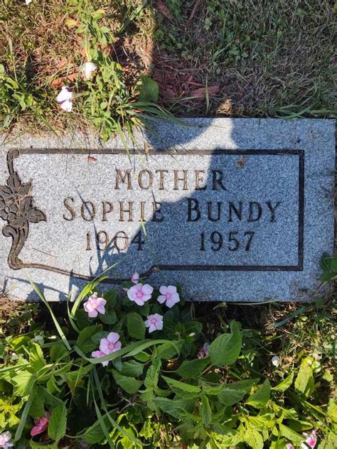 Sophie V Lindemuth Bundy 1905 1957 Mémorial Find a Grave