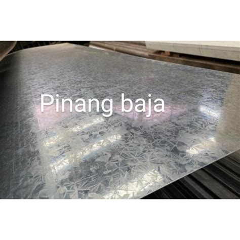 Jual Plat Galvanis Bjls 05mm Lokfom Lembaran 120cm X 240cm