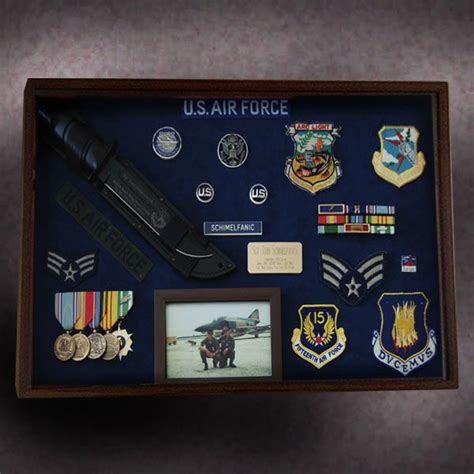 18x24x3walnut Shadow Box For Military Memorabilia Greg Seitz Woodworking Military Shadow Box