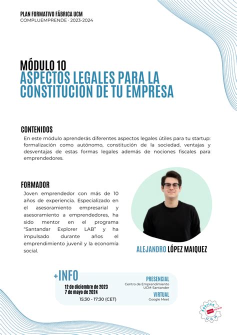 Módulo 10 · Aspectos Legales Para La Constitución Compluemprende