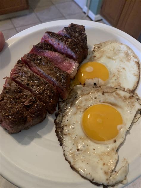 [homemade] Steak And Eggs R Food