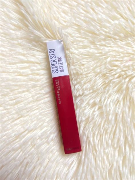 Maybelline Superstay Matte Ink Gritty Beauty Personal Care Face