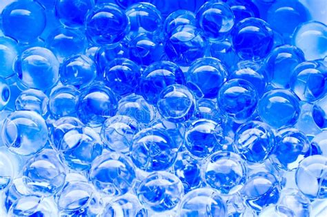 Blue Bubbles Stock Image Image Of Reflections Background 78931467