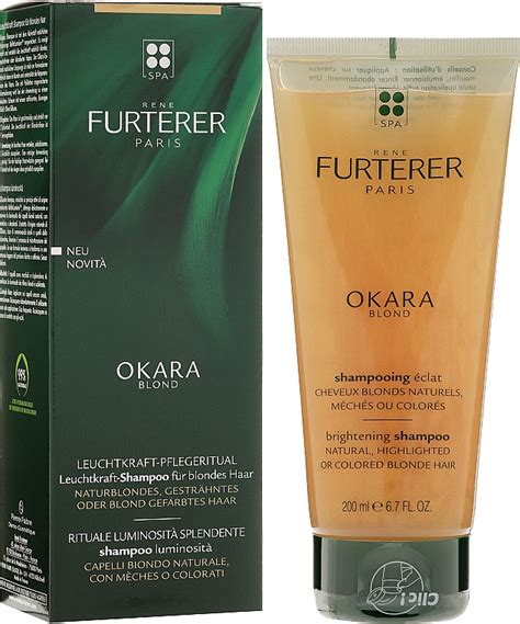 Rene Furterer Okara Blond Blonde Radiance Ritual Brightening Shampoo