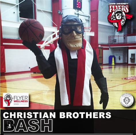 When #LewisU mascot Bedcheck Charlie dresses up as an iconic Christian ...