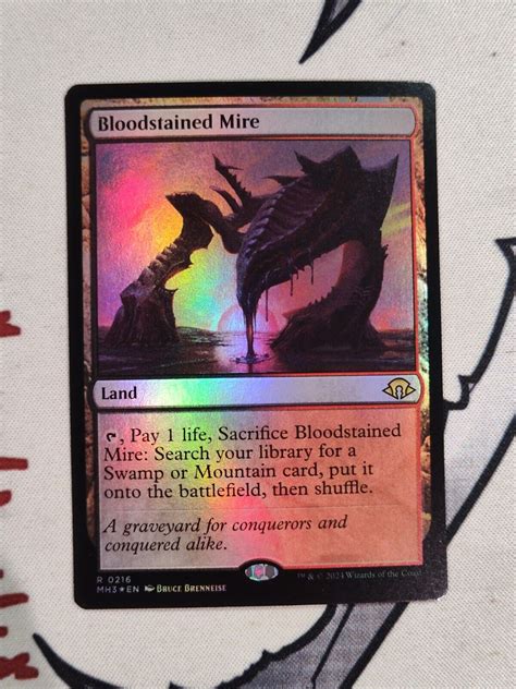 Bloodstained Mire Foil Modern Horizons Ebay