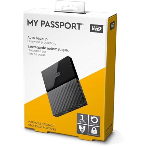 Wd My Passport 1tb External Hard Drive Fgee Technology