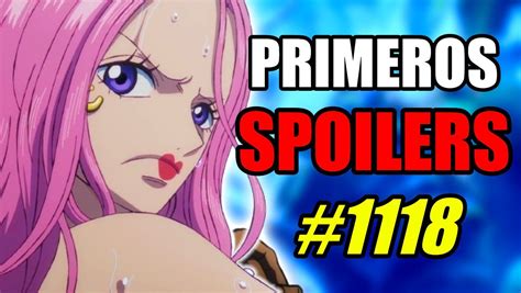 One Piece los primeros spoilers del capítulo 1118 del manga confirman