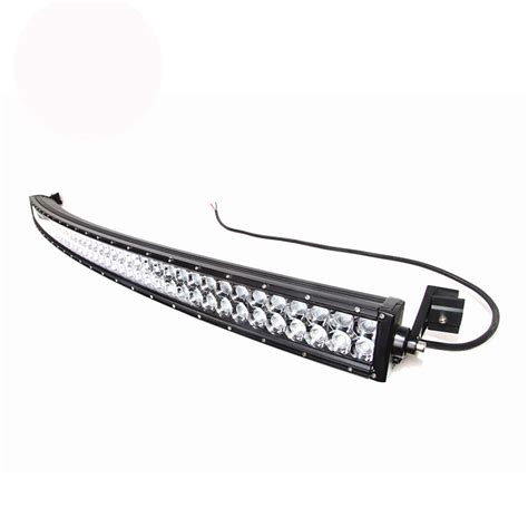 42 Cree Led Double Row Curved Led Light Bar With Harness