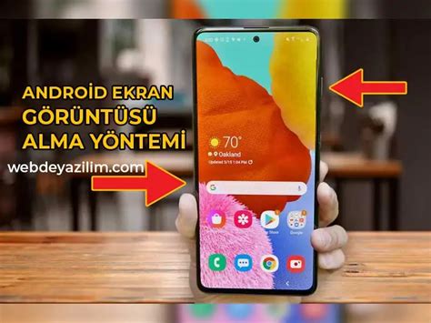 Android Ekran G R Nt S Alma Y Ntemleri Ekran Resmi Ekme