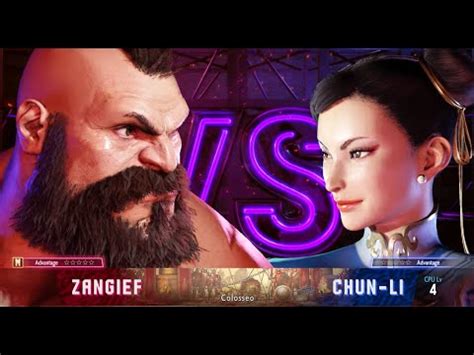 Sf Zangief Vs Chun Li Street Fighter Zangief Vs Chun Li