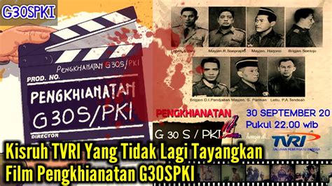 Polemik Kala Tvri Tidak Lagi Tayangkan Film G Spki Yg Sebelumnya