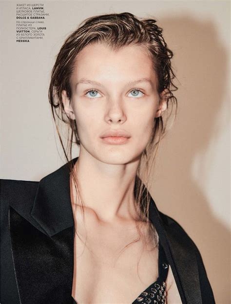 Chris Colls Eyes Kris Grikaite In Easy Peasy For Vogue Russia January