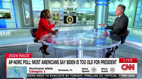 Karine Jean Pierre Stammers Though Questions About Bidens Age On Cnn