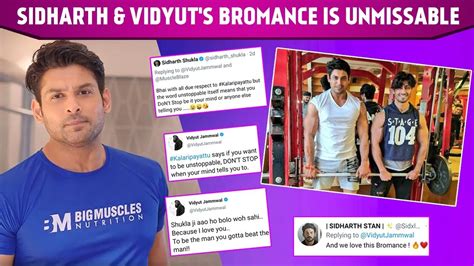 Sidharth Shukla And Vidyut Jammwal Engage In A Fun Banter Their