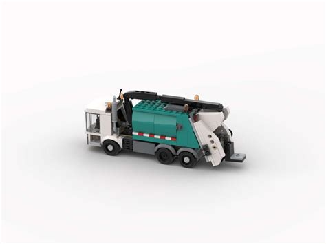 Lego Moc Garbage Truck By Jbolink Rebrickable Build With Lego