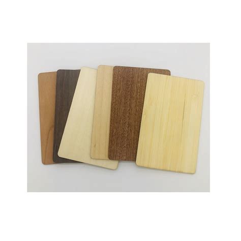 High Quality Bamboo Wooden Rfid Hotel Key Card China Wood Rfid Card