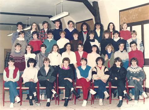 Photo De Classe Photo De Classe De 1986 Section D Enseignement