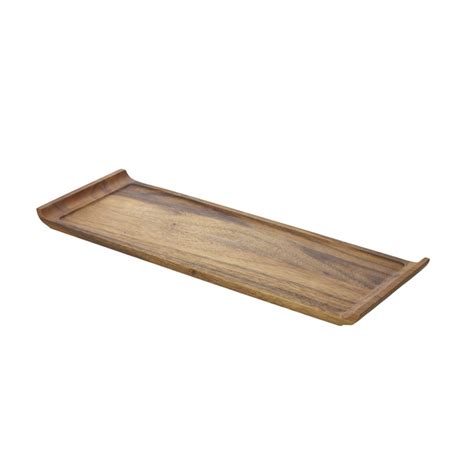 Acacia Wood Serving Platter 33 X 17 5 X 2cm