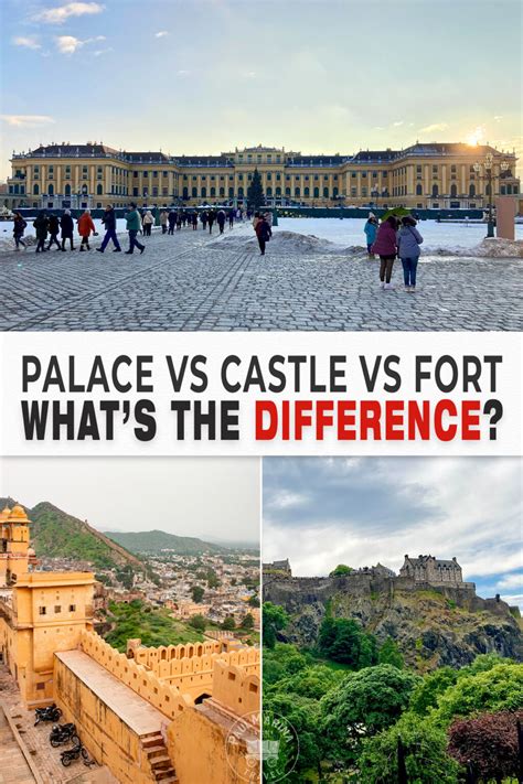 Palace Vs Castle Vs Fort Whats The Difference