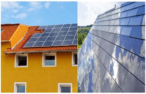 Difference Between Solar Panels & Solar Roof Tiles - The Constructor