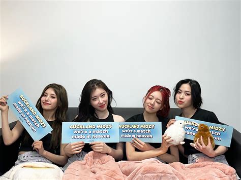 240321 Itzy Twitter Update Itzy 2nd World Tour Born To Be In Auckland Kpopping