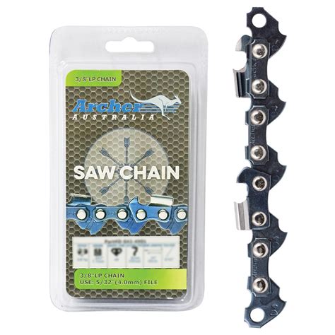 Genuine Archer Chainsaw Chain Loop 55dl 38 Lp 050 Semi Chisel