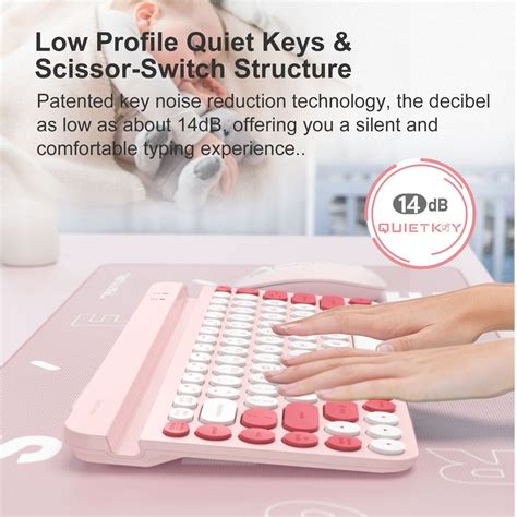 A4Tech FBK30 Bluetooth Wireless Keyboard - Connect to 4 Devices - Arab