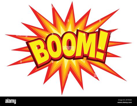 Illustration Of A Comic Explosion Stock Vector Image And Art Alamy