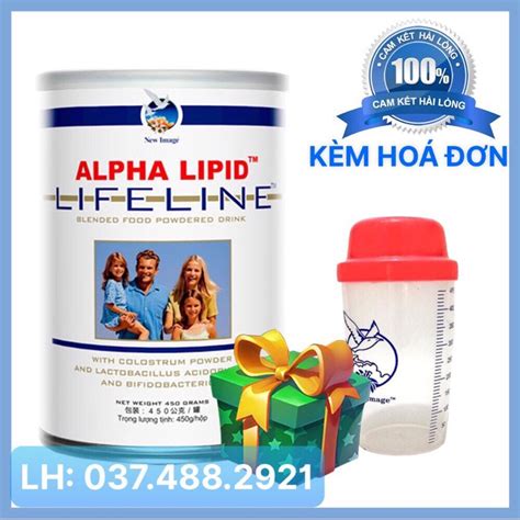 CHÍNH HÃNG HOÁ ĐƠN Sữa Non ALPHA LIPID LIFELINE 450g New Zealand