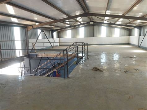 Large Span Two Story Prefabricated Steel Structure Building Workshop