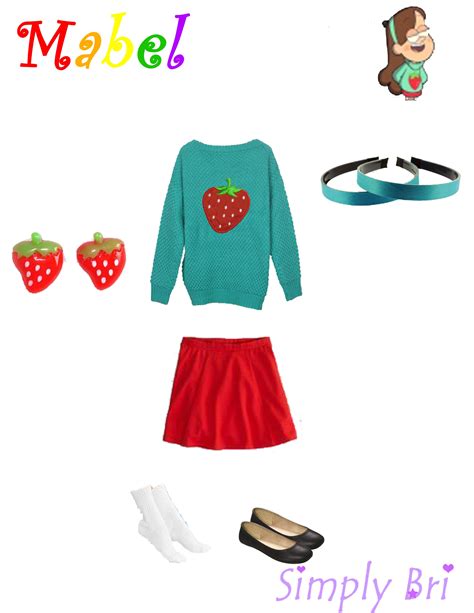 Gravity Falls Inspired Clothes Mabels Strawberry Sweater Gravity