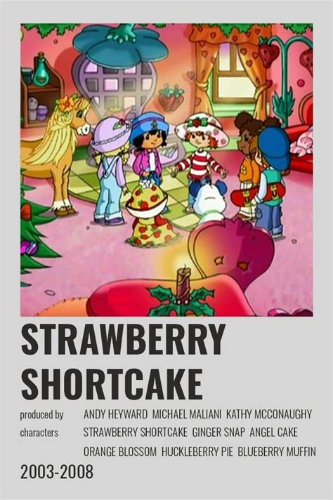 Strawberry Shortcake Polaroid Poster | Strawberry shortcake movie ...