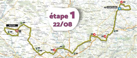 Tour Poitou Charentes Le Parcours Et Les Profils Totalvelo