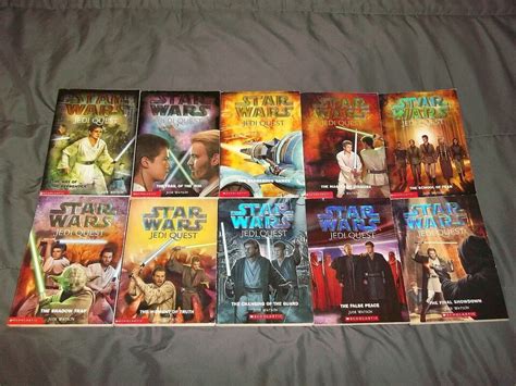 Complete Set Of 10 Star Wars Jedi Quest Jude Watson Scholastic