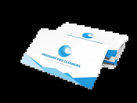 Free Pressure Washing Business Card Templates Venngage