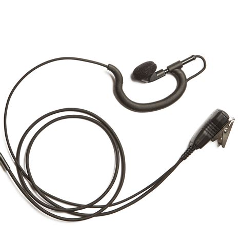 Single Wire Earhook Earpiece For Two Way Radio