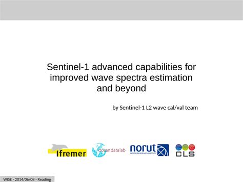 Pdf Sentinel Advanced Capabilities For Improved Wave Spectra